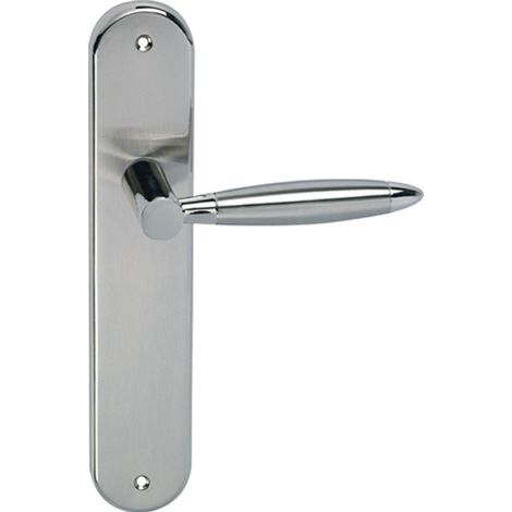 Manilla zamak con placa ovalada níquel combinado 630 alta intensidad (1/5)