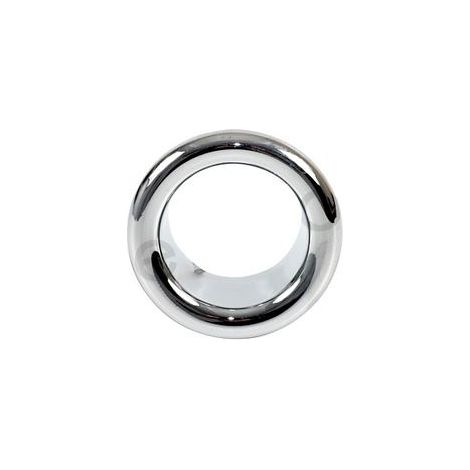 Rosette für Überlaufloch 21 mm, verchromter Kunststoff