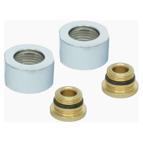 Kit asiento para grifería M17x1 + tuerca 3/4"x16mm (2un) - ROCA (1/2)