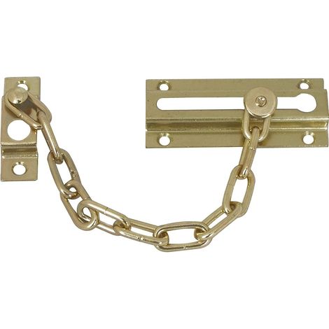 Verrou de sécurité de porte, boucle, limiteur de verrouillage en laiton, antivol (1/5)
