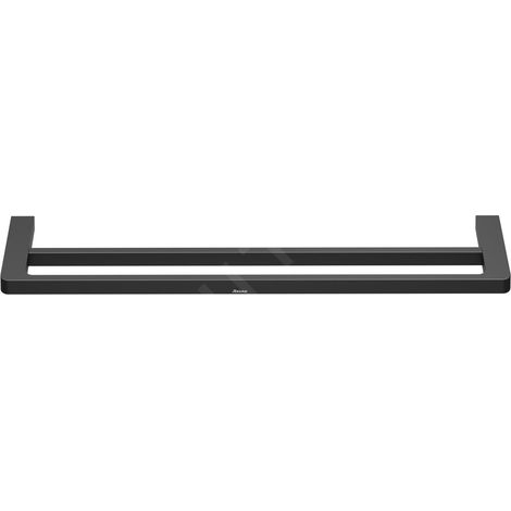 Ravak 10° - Porte-serviettes double, 630 mm, noir X07P562 (1/4)