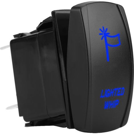 5-poliger, laserbeleuchteter Wippschalter, Ein/Aus, LED 12V-20A 24V-10A (blau) (1/5)