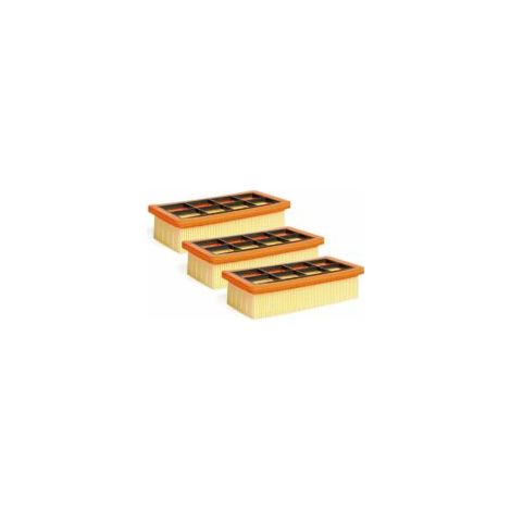Filtres plissés plats - Accessoires pour aspirateurs Kärcher AD 3200, AD 3 Premium et AD 4 Premium - 6.415-953.0 - Filtre pour aspirateur - Accessoires pour aspirateurs Kärcher (1/2)