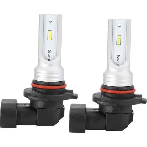 Lntyq Scheinwerferlampe, 2 Stück 9005 HB3 72W 6000K weiße Scheinwerferlampe, LED-Nebelscheinwerferperlen mit Dekodierung