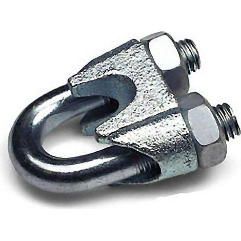 SUJETACABLES GALVANIZADO 8 MM
