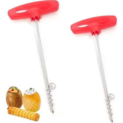 couteau  Spirales Pour Lgumes Et Fruits Et Lgumes, Couteau  Spirales, Pommes De Terre, Carotte, Concombre, Hachoir  Salade, Hlicoptre Manuel  Vis (1/5)