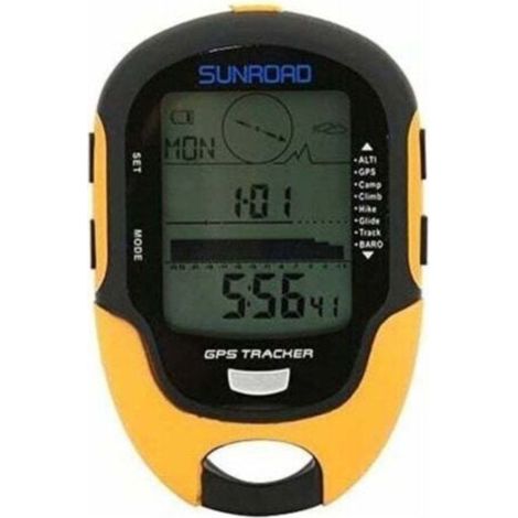 Altimètre GPS Multifonctionnel FR510 Altimètre de Navigation GPS Extérieur Compas Instrument de Mesure de l'Humidité de la Température (1/4)