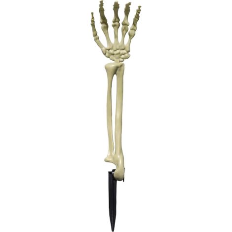 Skelettpfähle Halloween Dekoration realistische Arm