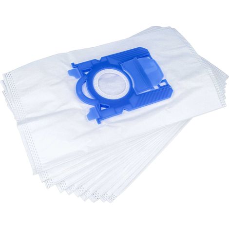 vhbw 10x bolsa compatible con Hugin Stratus HN 7020 aspiradora  30 cm x 18 cm blanco (1/5)