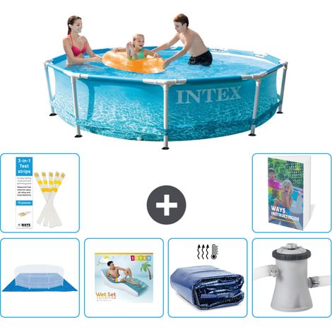 Frame Pool Rund - 305x76 cm - 7-teilig S171