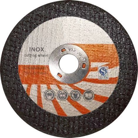 Disque de coupe multifonction en résine de 7,6 cm (3 pouces) avec lame de scie et maille renforcée double face (1/4)