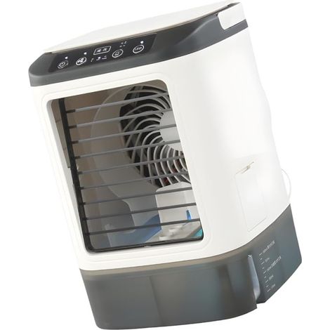 Ventilateur de refroidissement domestique petit espace faible bruit ventilateur de chambre bureau maison circulation d’air silencieux été compact (1/5)