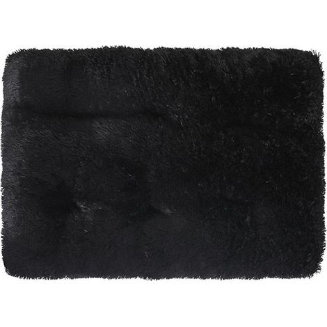 Hundematte waschbar flauschig weich und bequem Hundebett abnehmbar und waschbar geeignet für kleine mittlere und große Hunde 55 x 40 x 10 cm grau (1/5)