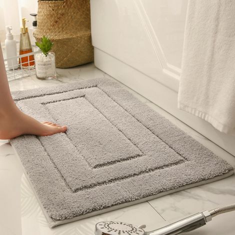 Dicke, saugfähige Badematte, WC-Fußmatte, rutschfeste Matte, Eingangsmatte, Matte für den Innenbereich
