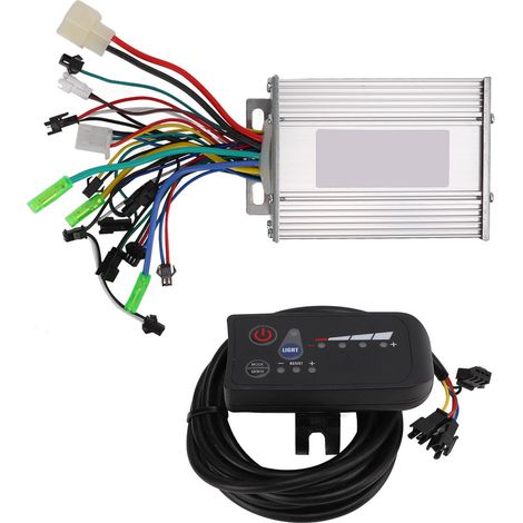 Guidon sans balais 48V 450W 9 tubes pour vélo électrique avec écran LED 810 (1/5)