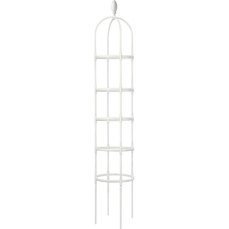 Tuteur fixe pour plantes grimpantes, support de rosier intérieur, poteau de jardin pour fleurs grimpantes (1/5)