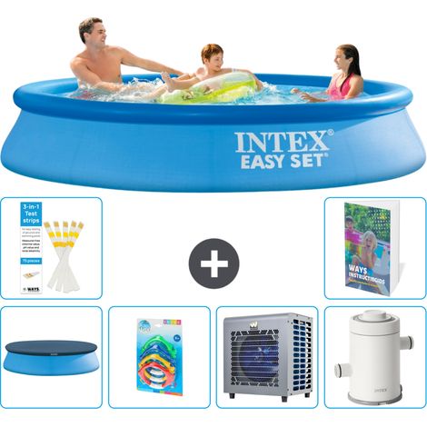 Intex Piscine Easy Set Ronde - 305x61 cm - 7-pièces S164 (1/5)