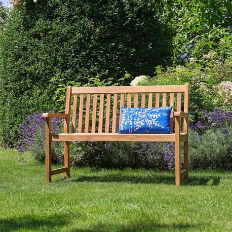 Banc de jardin en acacia massif 120 cm (1/5)