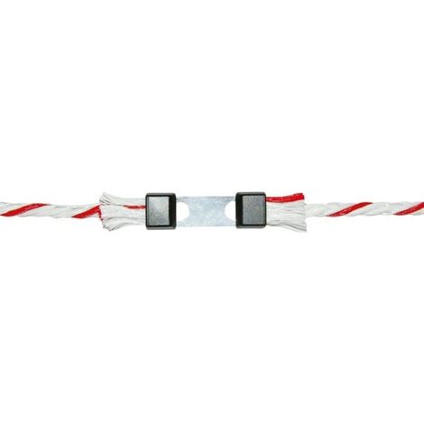 Connecteur Clip Inox 6mm Fixation Robuste Inox Pour Corde 6mm - Générique