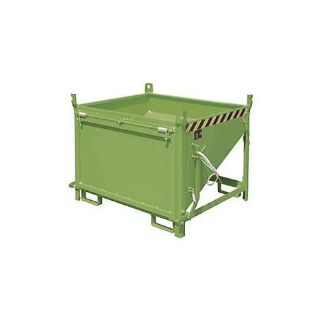 Bauer Silobehälter SGK 50, lackiert, Resedagrün (1/2)