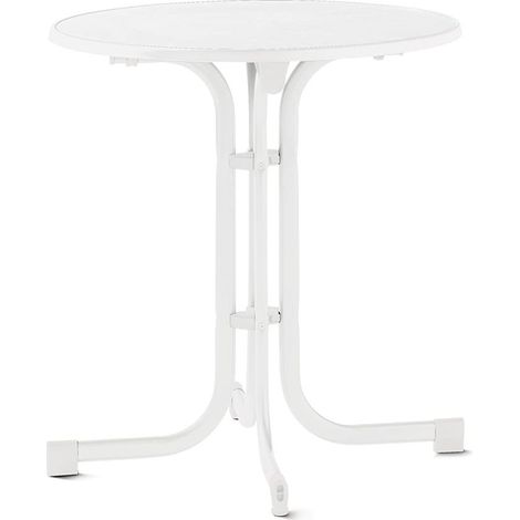 Klapptisch Table Pliante, Marbre, Blanc (1/3)