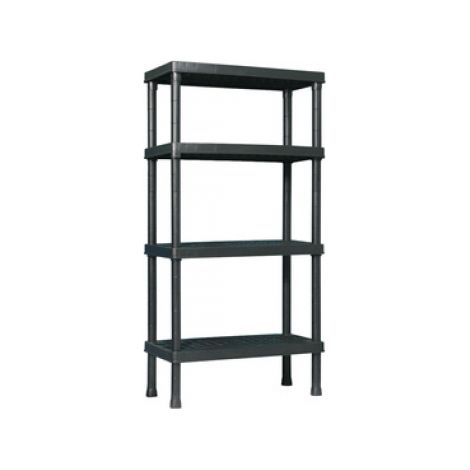 Scaffale in resina 4 ripiani cm.60x30x143h (1/2)