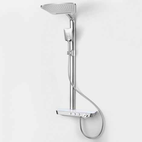PaulGurkes Duschsystem Shower SECLECT mit Wasserfall Regendusche (1/5)