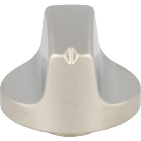 Bouton de gaz d'origine nickel satiné (1/3)