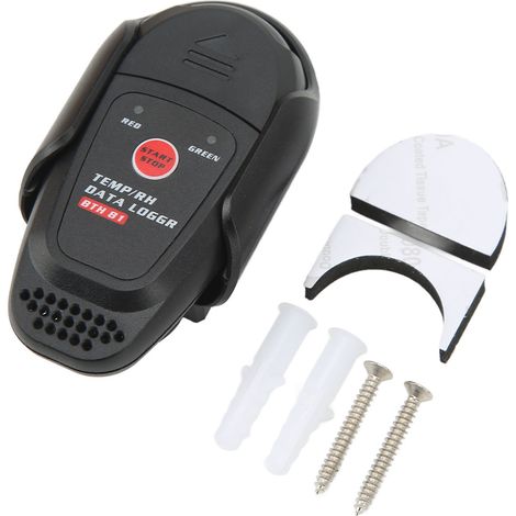 Enregistreur de données numérique de température et d'humidité haute précision, interface USB, enregistreur automatique de température et d'humidité relative (1/5)