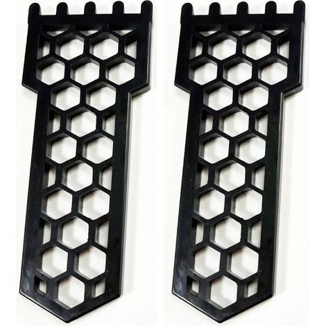 Lot de 2 grattoirs pour Barbecue - Accessoires de Nettoyage pour Barbecue- Ne Fond Pas (1/5)