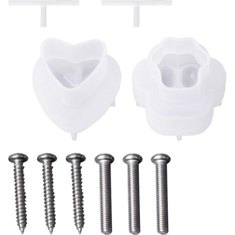 Moule en Silicone Kit DIY pour Poignée de Tiroir Forme Patte de Chat Réutilisable Facile à Nettoyer pour Création D'artisanat Caisson Cuisine (1/5)