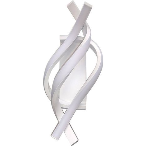 Applique murale LED intérieure design moderne incurvé 16W, éclairage décoratif pour maison (1/3)