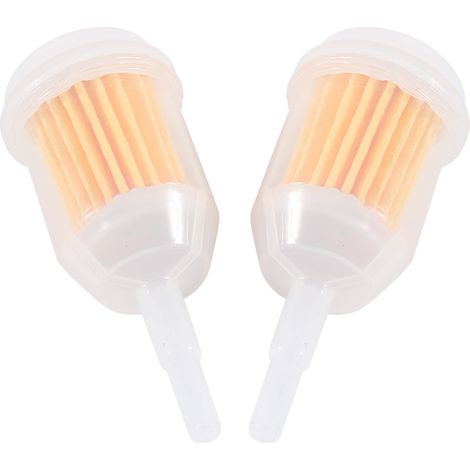 Filtre à carburant 6 mm/8 mm pour voiture et moto, jaune, 1 paire (1/5)