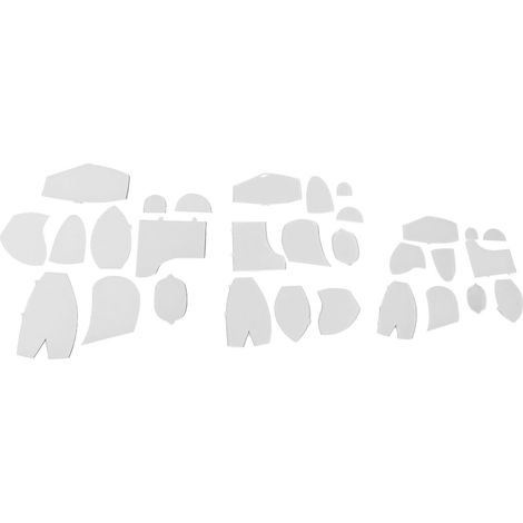 Lot de 30 Gabarits Ourson à Coudre, Pochoirs de Couture pour Débutants, Patrons de Mémorial Ours (1/5)