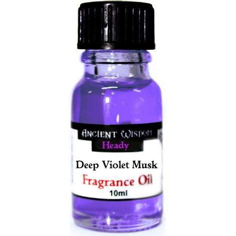 10 ml d'huile parfumée à la violette profonde et au musc- Vendu par 1