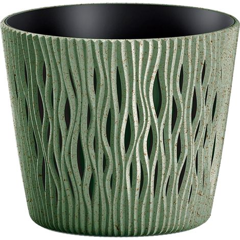 Prosperplast Blumentopf SANDY Rund Grün 18,9 cm (1/5)