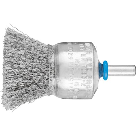 PFERD TOOLS Pinselbürste ungezopft PBU Ø30mm Schaft-Ø6 mm Edelstahl-Draht-Ø0,15 10 Stk (1/5)