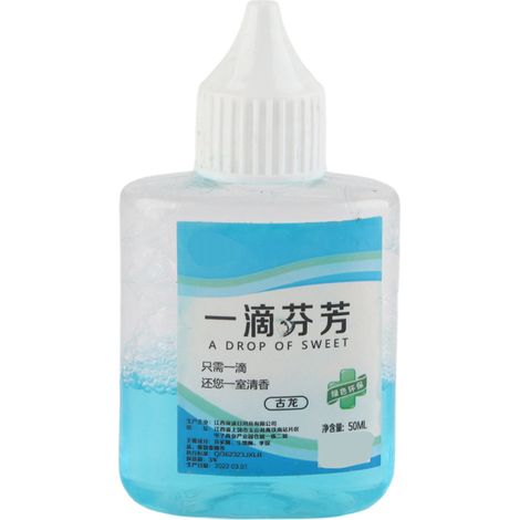 Désodorisant pour toilettes 50ml - Parfum fraîcheur pour salle de bain - Accessoire nettoyant ménager (1/5)
