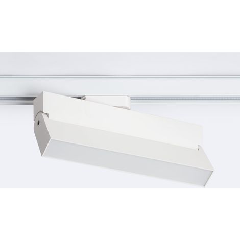 Foco Carril Lineal LED Monofásico 24W Regulable CCT Seleccionable Elegant Blanco (3000K - 4000K - 5000K) Seleccionable