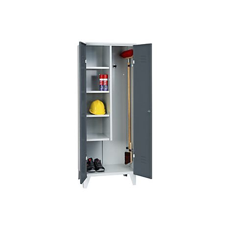 Wolf Armadio per pulizie Berlin 2 largh 700 mm 4 ripiani