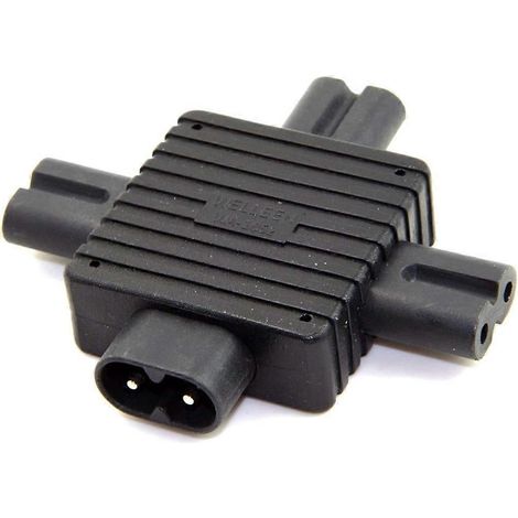 IEC320-C8 auf C7x3 Konvertierungsstecker-Adapter Laptop USV-PDU-Konverteradapter