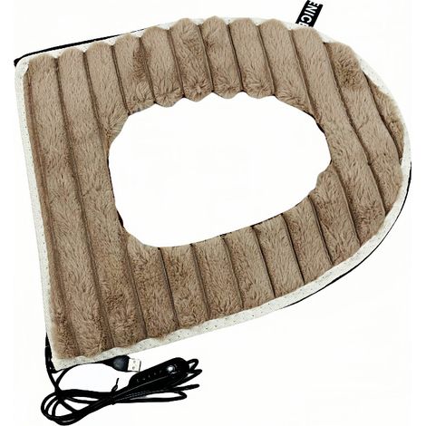 Housse Siege Toilette Chauffante USB 5 Vitesses Minuterie Intelligente Confort (1/3)