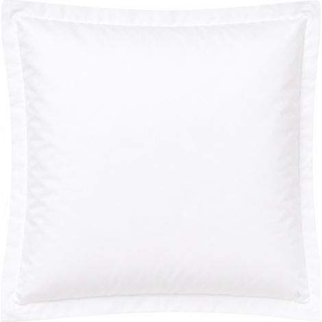 Taie d'oreiller uni pur percale PRIMO 80x80 cm (1/5)