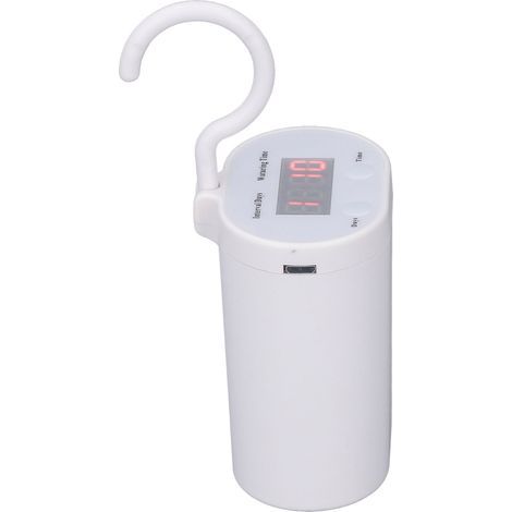 Automatic drip irrigation kit, indoor watering system for potted plants, with timer, white stand, 2-pot sprinkler, DIY (1/5)