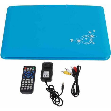 Lecteur DVD portable 9 pouces multifonction Full HD écran large autoroute voyage voiture avec port USB pour extérieur (1/5)