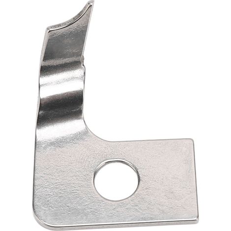 Feststehende Edelstahlklinge, präziser Winkel, einfache Montage, Ersatzmesser für Nähmaschinen (1/5)