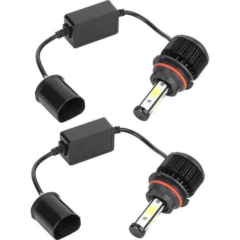 X6-COB-LED-Lampen für Autoscheinwerfer, 9004, 8000 lm, hochhelle weiße Lichtquelle. – AquaForge