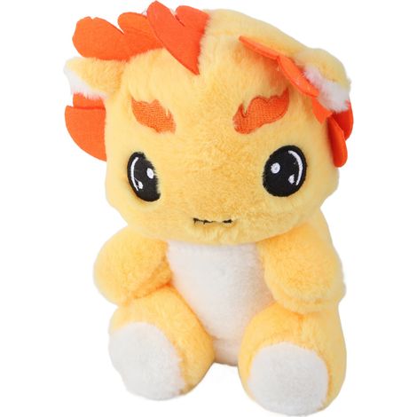Coussin oreiller dragon porte-bonheur Année du Dragon, mini peluche dragon dinosaure mignon, poupée sommeil cadeau anniversaire (1/5)