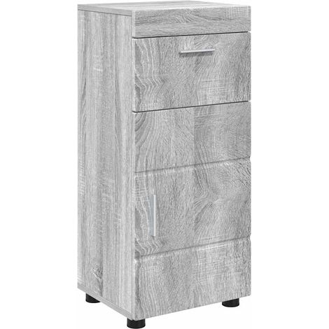 Ensemble de Meubles de Salle de Bain TULUM Gris Sonoma CFW148829 (1/5)