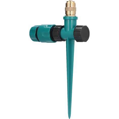 Arroseur automatique à 360° pour pelouse, réglable et à brancher, idéal pour le jardinage et les arbres fruitiers. (1/5)